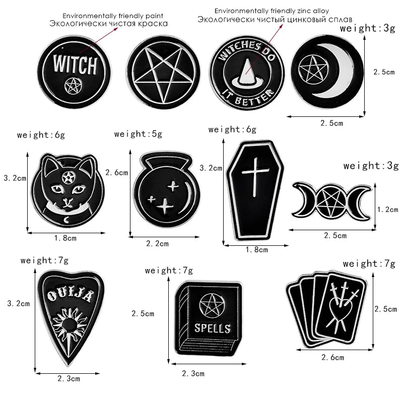 Witchy Pins