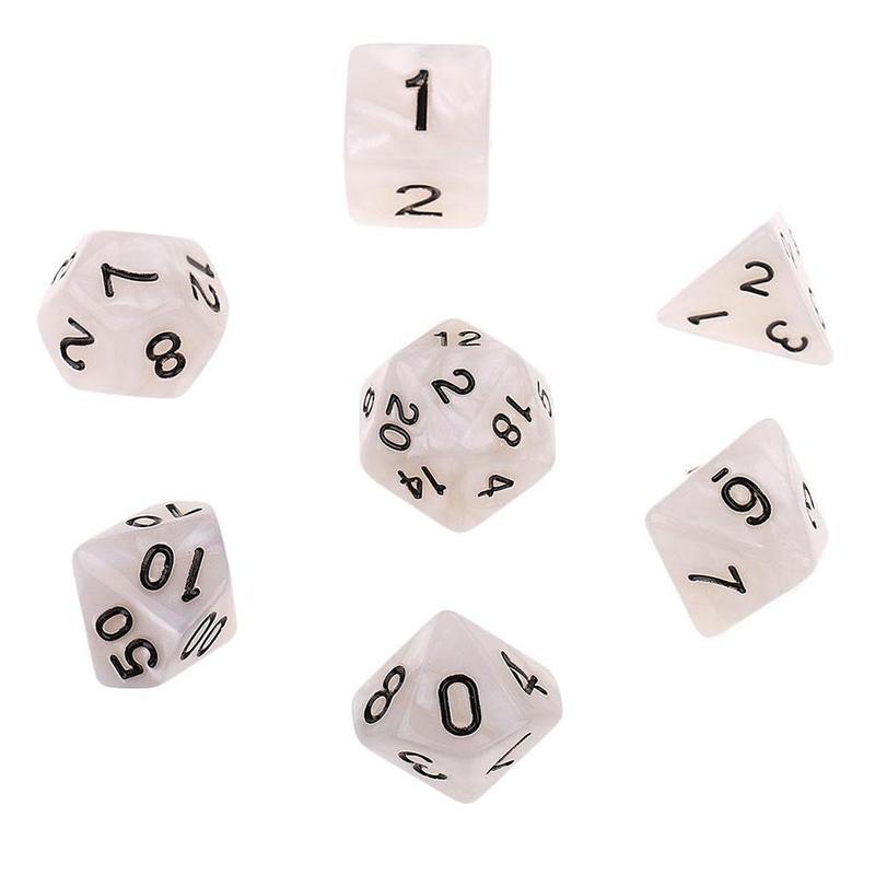 Glow In The Dark Dice Set
