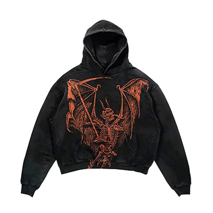 Oversized Demon Hoodie