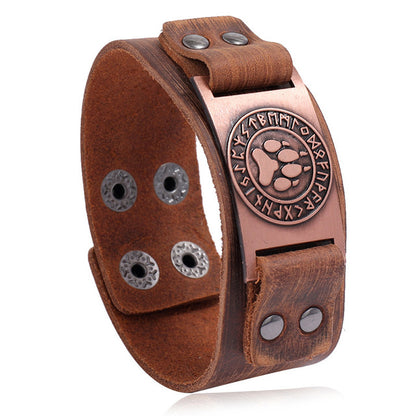 Nordic Symbols Bracelet - DARK MOON