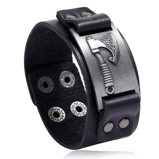 Nordic Symbols Bracelet - DARK MOON