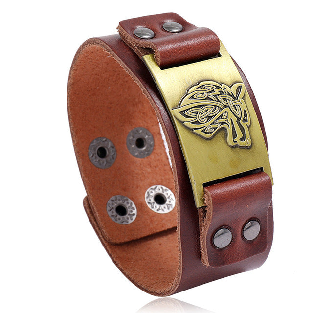 Nordic Symbols Bracelet - DARK MOON