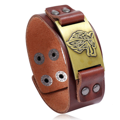 Nordic Symbols Bracelet - DARK MOON