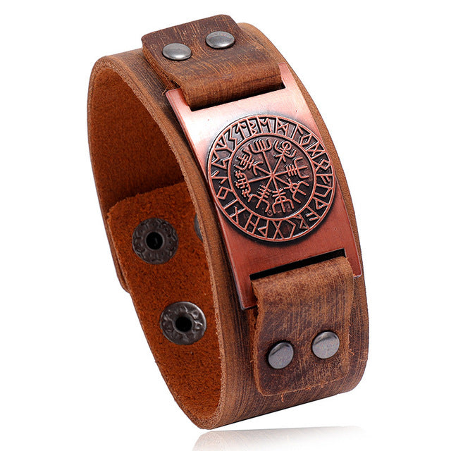 Nordic Symbols Bracelet - DARK MOON