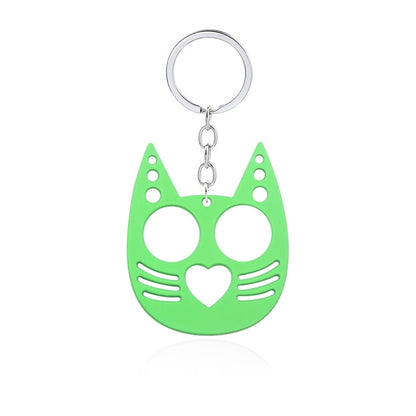 Cat Protection Keychain - DARK MOON