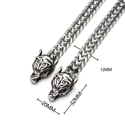Wolf Head Bracelet