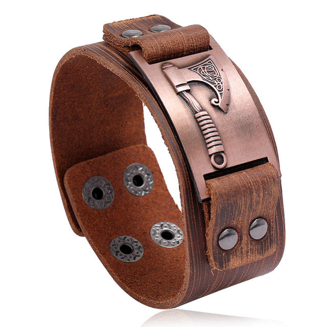 Nordic Symbols Bracelet - DARK MOON