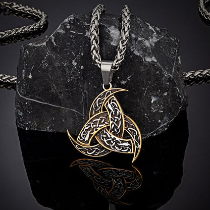 Odin's Horn Necklace - DARK MOON