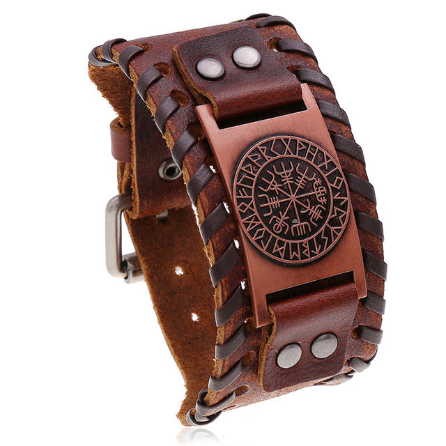 Nordic Symbols Bracelet - DARK MOON