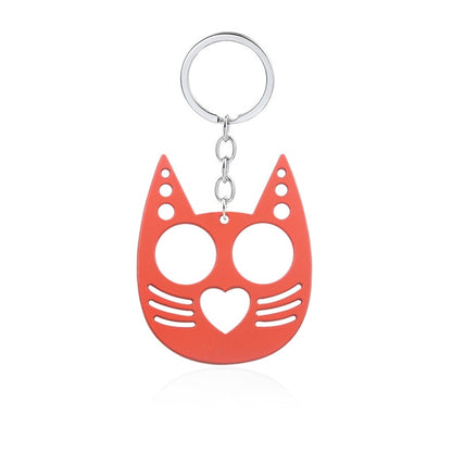 Cat Protection Keychain - DARK MOON