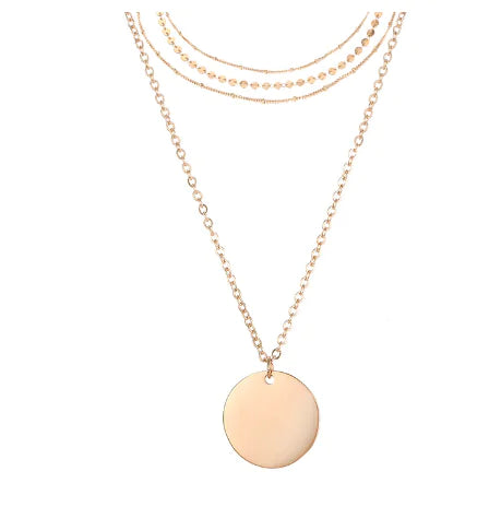 Layered Pendant Necklace