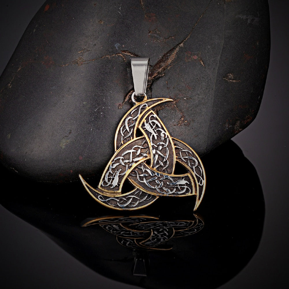Odin's Horn Necklace - DARK MOON