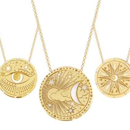 Celestial Pendant Necklace