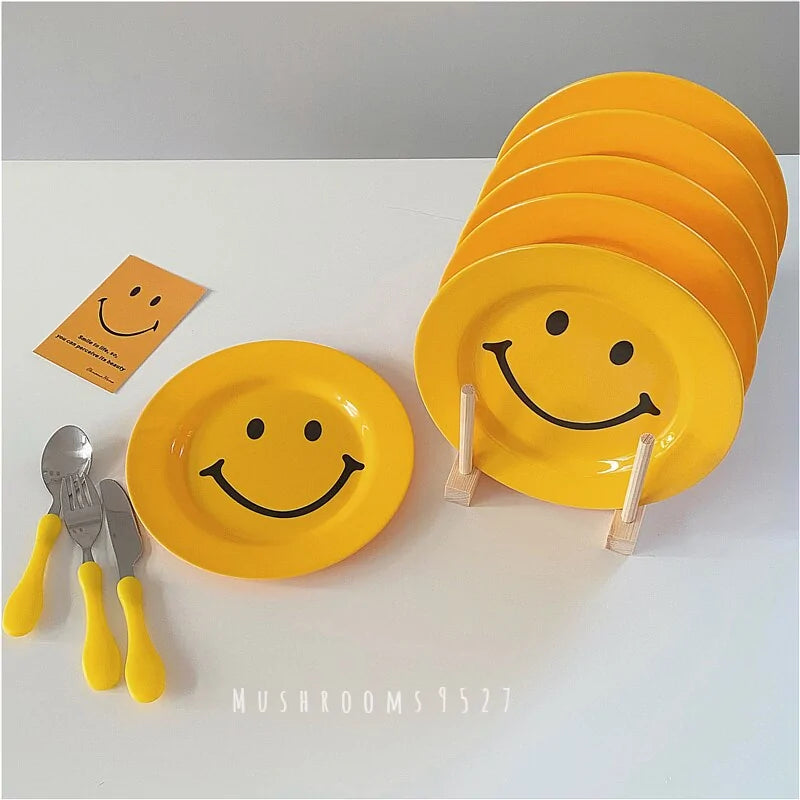 Smiley Face Plate