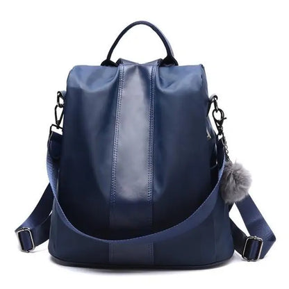 Faux Leather Backpack