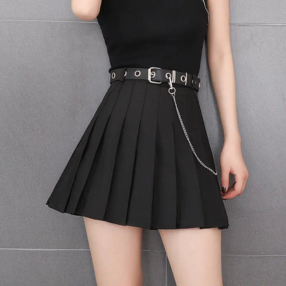 Pleated Skirt - DARK MOON