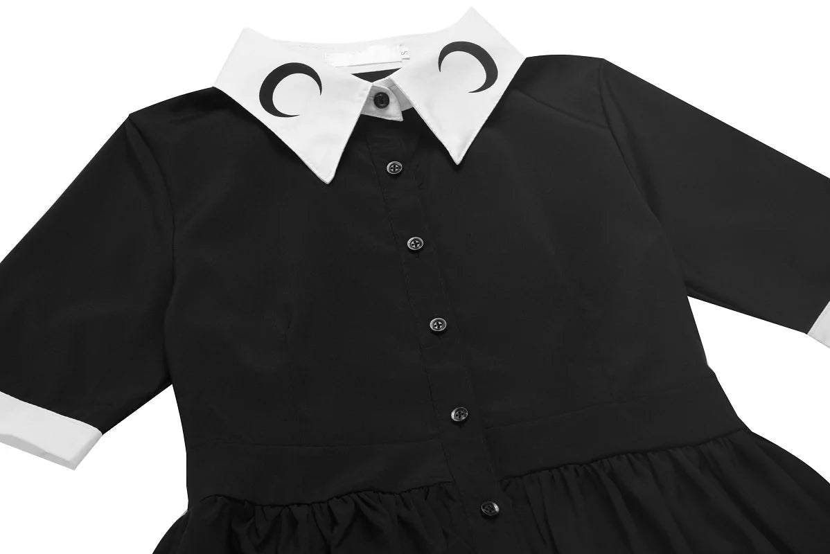 Moon Collar Dress