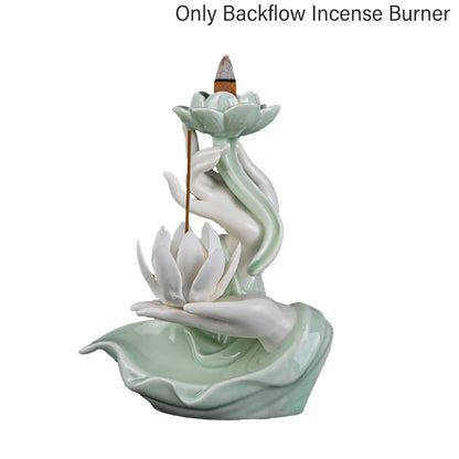 Lotus Backflow Incense Burner