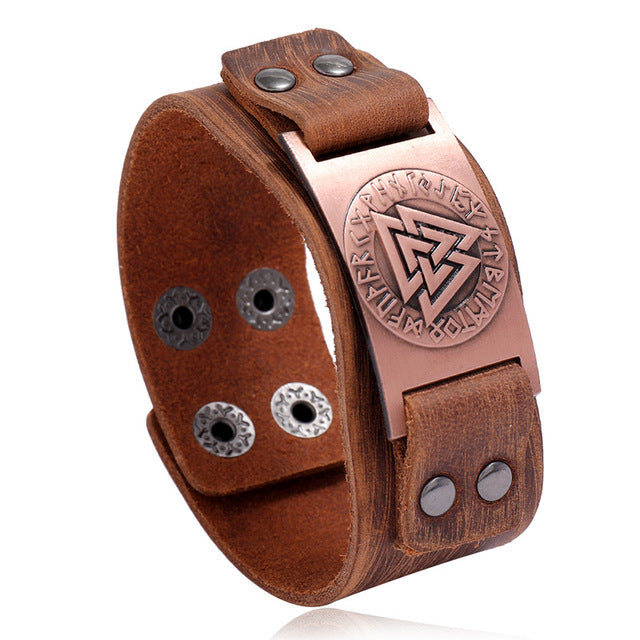 Nordic Symbols Bracelet - DARK MOON