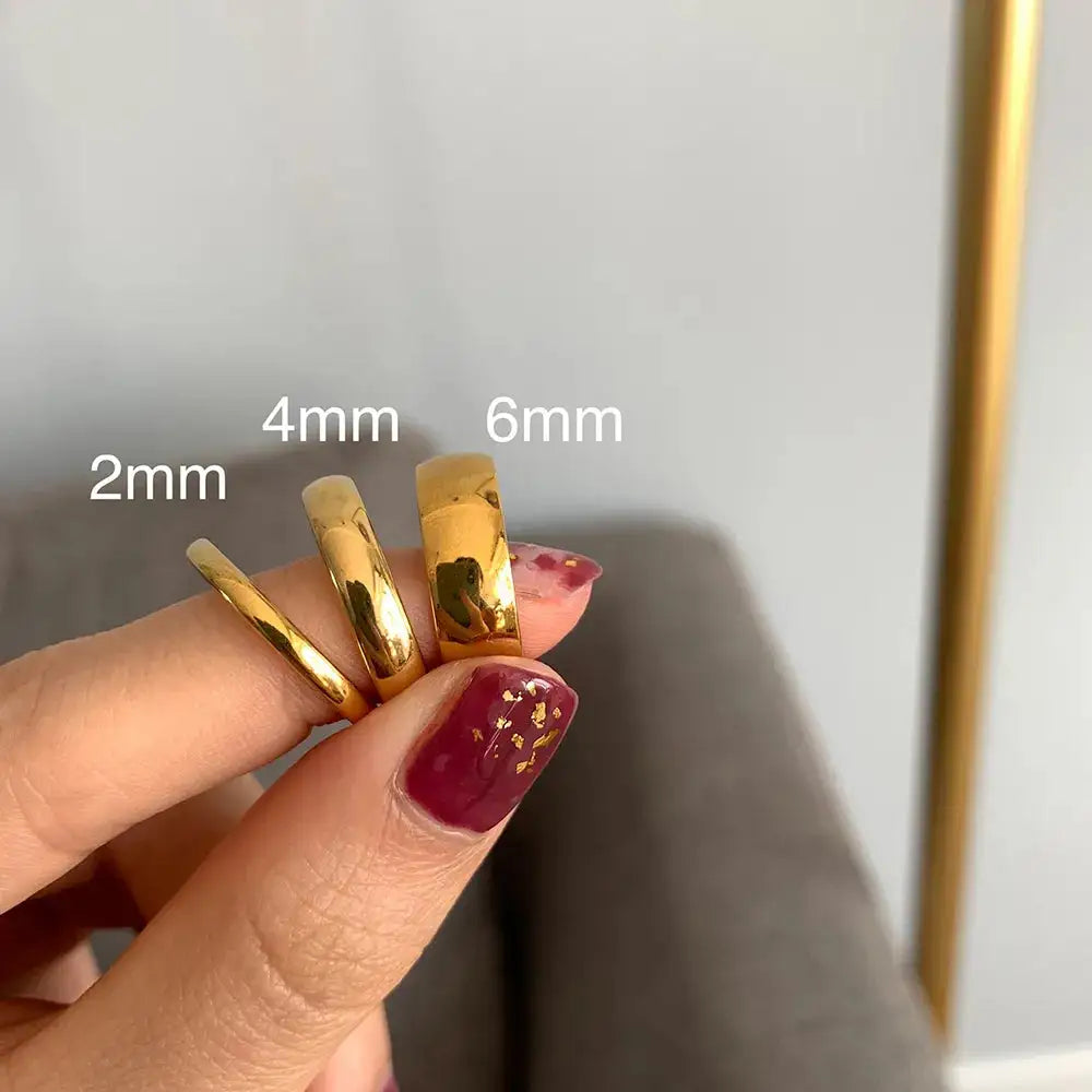 Gold Band Ring
