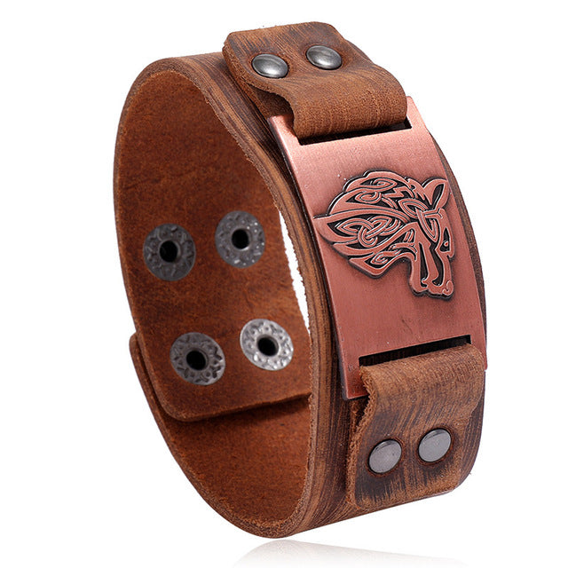 Nordic Symbols Bracelet - DARK MOON