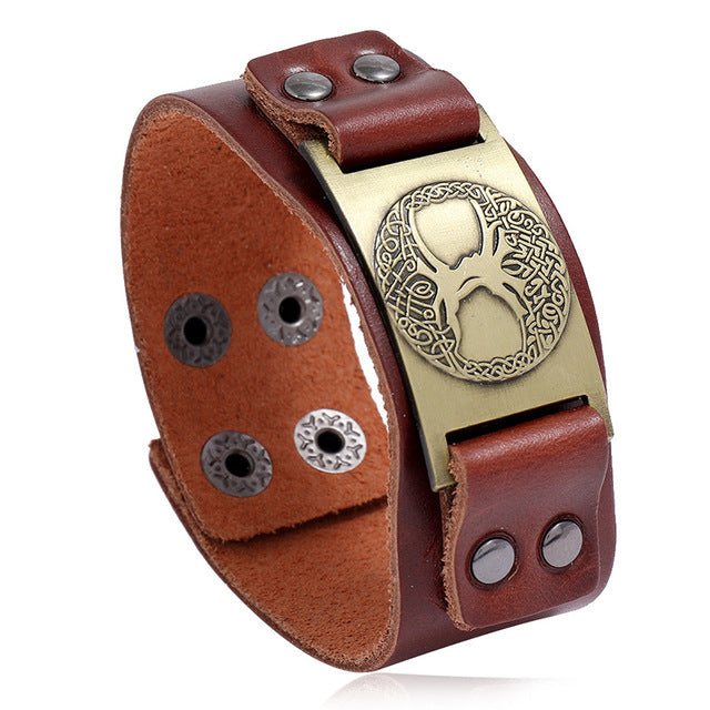 Nordic Symbols Bracelet - DARK MOON
