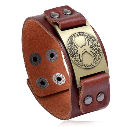 Nordic Symbols Bracelet - DARK MOON