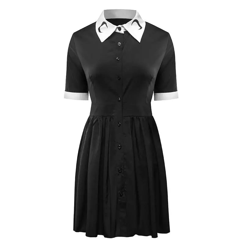 Moon Collar Dress
