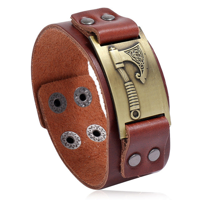 Nordic Symbols Bracelet - DARK MOON