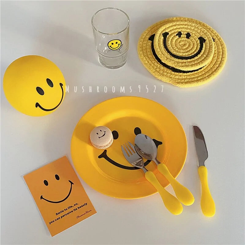Smiley Face Plate