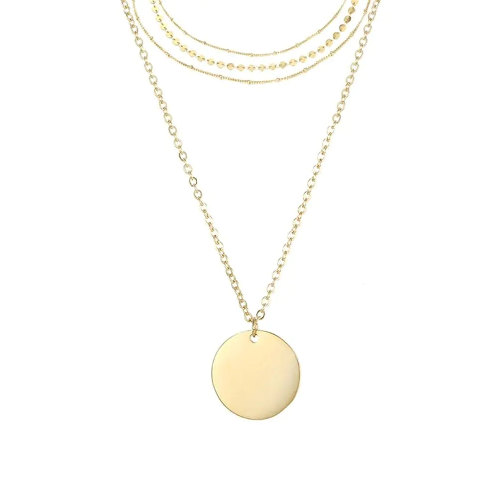 Layered Pendant Necklace