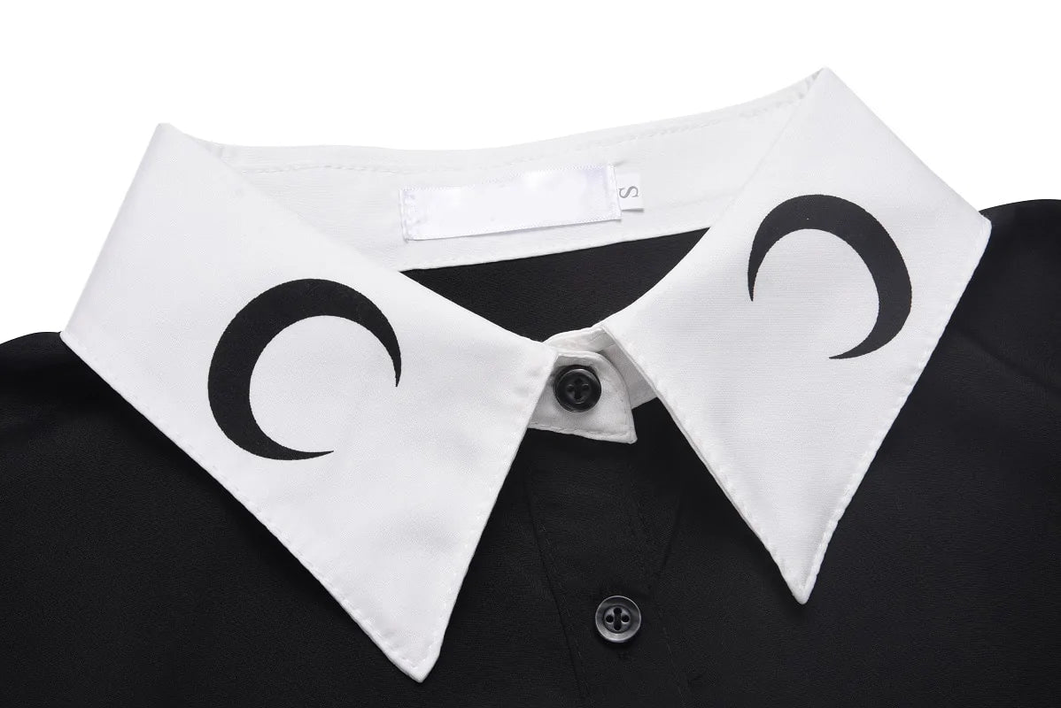 Moon Collar Dress