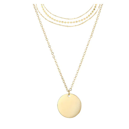 Layered Pendant Necklace