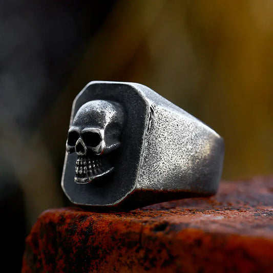 Skull Signet Ring