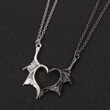 Dragon Wing Necklace Set - DARK MOON