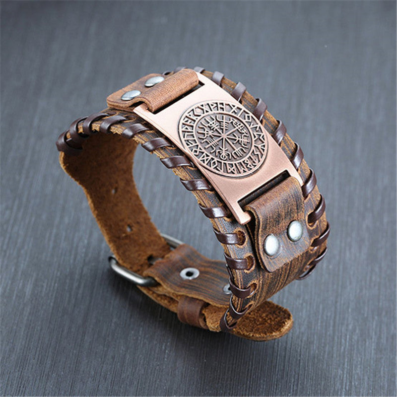 Nordic Symbols Bracelet - DARK MOON