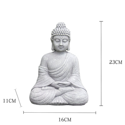 Resin Buddha Statue - DARK MOON