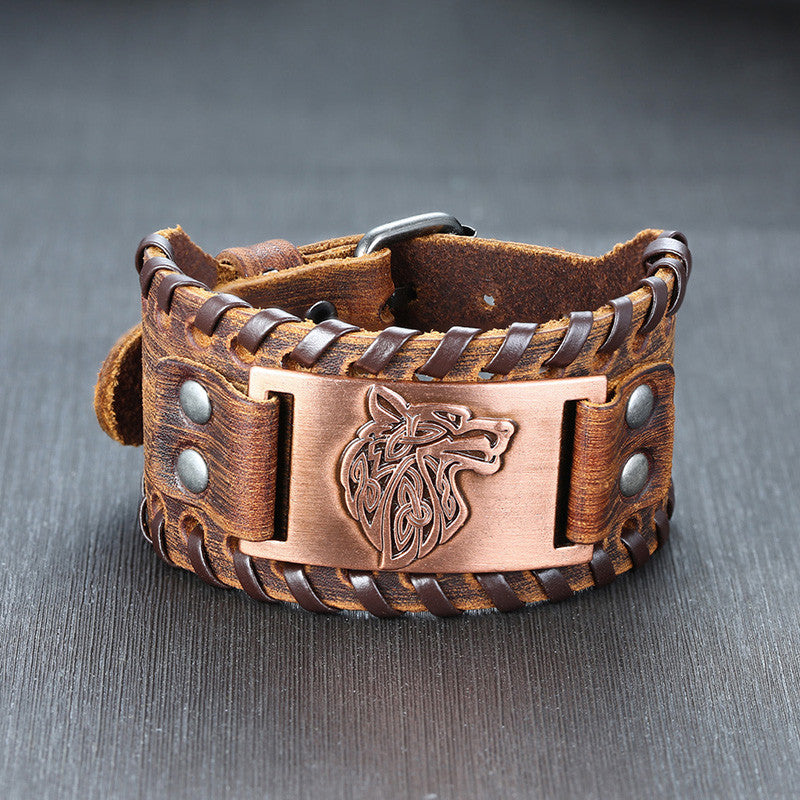 Nordic Symbols Bracelet - DARK MOON
