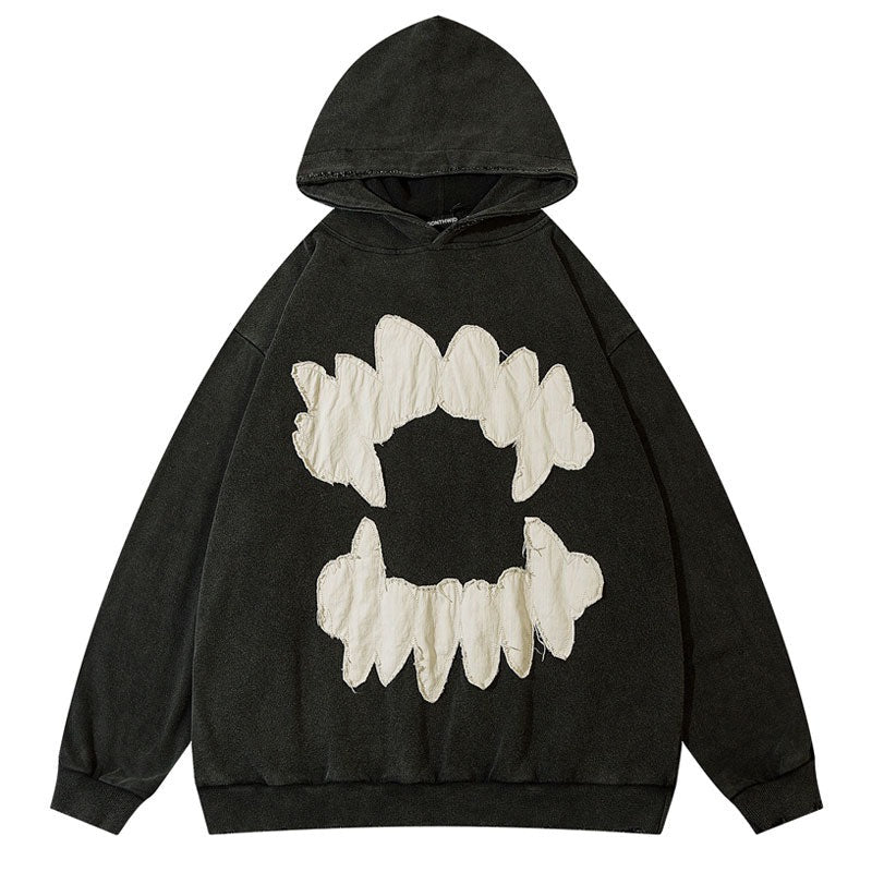 Teeth Hoodie - DARK MOON