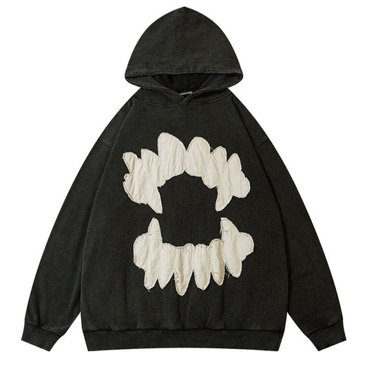 Teeth Hoodie - DARK MOON
