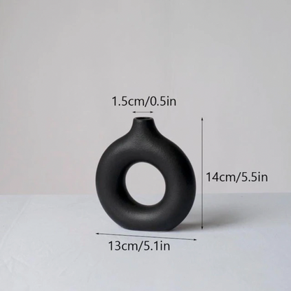 Minimalist Circle Vase