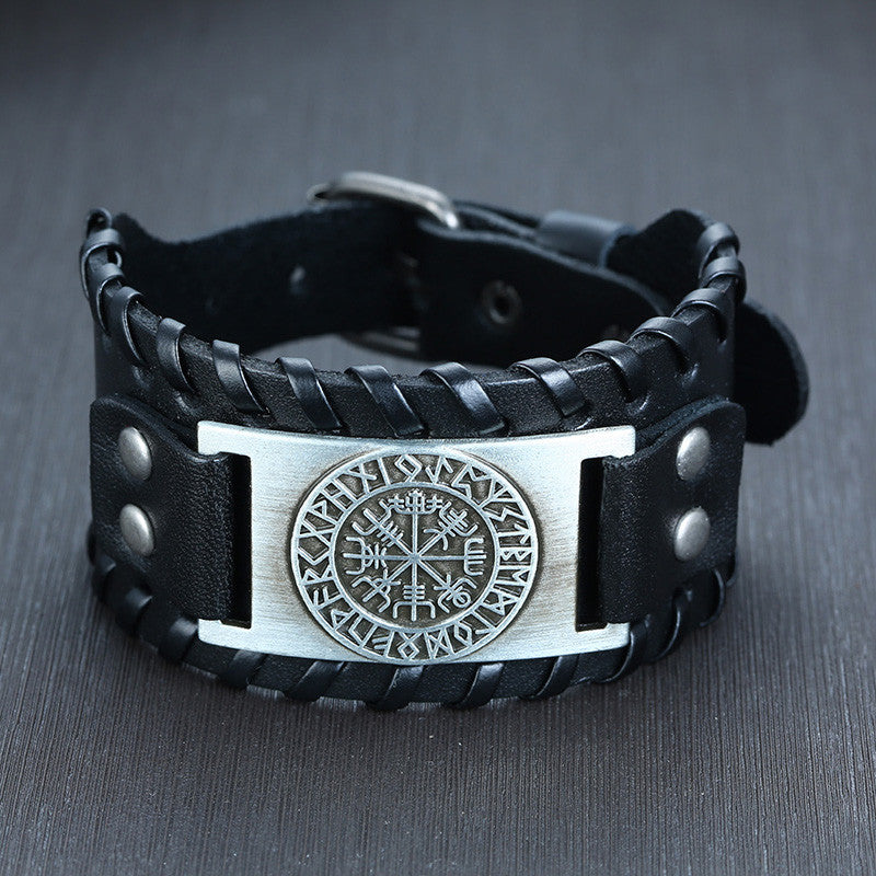 Nordic Symbols Bracelet - DARK MOON